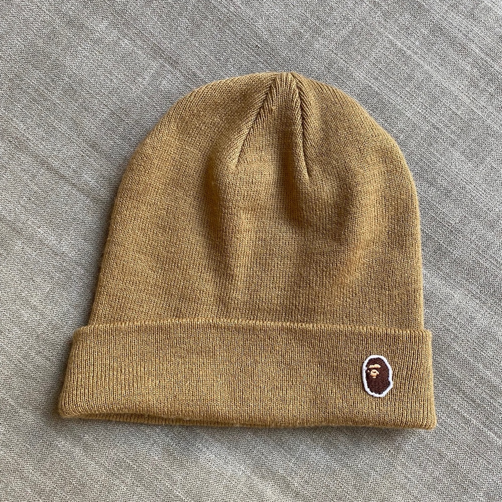 Light Brown Bape Beanie
